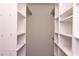 Spacious walk-in closet with built-in shelving for organized storage at 4916 Paddy Field Way, Ladson, SC 29456