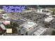 Aerial view of the shopping center 'The Market at Cane Bay' featuring restaurants and stores at 555 Dunswell Dr, Summerville, SC 29486