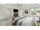 This is a nicely staged bedroom featuring carpeted floors and white walls at 555 Dunswell Dr, Summerville, SC 29486