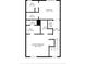 Detailed floor plan showcasing the layout of the Primary bedroom, bathrooms, and bedroom at 8676 Grassy Oak Trl, North Charleston, SC 29420