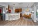Inviting eat-in kitchen bar area with seating for casual dining at 9636 Pebble Creek Blvd, Summerville, SC 29485