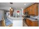 Bright kitchen with stainless steel appliances, a breakfast bar, and an open layout at 9636 Pebble Creek Blvd, Summerville, SC 29485