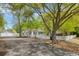 Home with long driveway and detached two car garage at 9666 Jamison Rd, Ladson, SC 29456