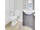 Bathroom featuring a vanity with sink, toilet, and bathtub at 108 Greenmeadow Dr, Goose Creek, SC 29445