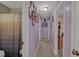 Hallway with carpet flooring and bathroom to the left at 109 Williams Ct, Goose Creek, SC 29445