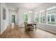 Bright dining room with hardwood floors and plenty of natural light at 117 Osprey Ridge Ln, Summerville, SC 29483