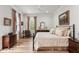 Bright bedroom with hardwood floors, large windows, and elegant furnishings at 121 W Shipyard Rd, Mount Pleasant, SC 29464