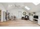 Bonus room with light wood floors, comfortable seating, white trim, and lots of natural light at 121 W Shipyard Rd, Mount Pleasant, SC 29464