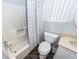 Bathroom with vanity, shower and toilet at 133 Tall Spruce Rd, Moncks Corner, SC 29461