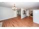 Spacious living room leading into open kitchen space at 133 Tall Spruce Rd, Moncks Corner, SC 29461