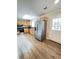 Bright kitchen features a stainless steel refrigerator, matching appliances, and wood cabinets at 1425 Risher Mountain Rd, Walterboro, SC 29488