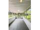 View of screened porch with backyard at 1425 Risher Mountain Rd, Walterboro, SC 29488