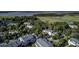 Aerial view of community, illustrating its close proximity to the marsh and other residential areas at 148 Cowrie Ct, Mount Pleasant, SC 29464