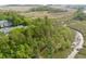 Gorgeous aerial view of the community located on the marsh with mature tree coverage at 148 Cowrie Ct, Mount Pleasant, SC 29464