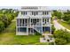 Spacious backyard featuring a screened porch, deck, patio, and lush lawn with fencing at 1500 Bower Ln, Johns Island, SC 29455
