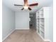Cozy bedroom with built-in shelving for storage and organization at 151 Kirkland St, Goose Creek, SC 29445