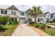 Attractive townhome with well-maintained lawn, landscaping and a driveway at 151 Kirkland St, Goose Creek, SC 29445