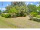 Expansive backyard with mature trees and a well-kept lawn at 1575 Langston Dr, Johns Island, SC 29455