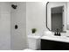 Updated bathroom features a modern vanity, sleek fixtures, and tiled shower at 1621 Point Park Dr, Johns Island, SC 29455