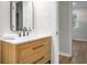 Bathroom featuring wood cabinet with light countertop at 1621 Point Park Dr, Johns Island, SC 29455