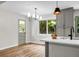 Kitchen showcases a stylish island, updated fixtures, and bright natural light at 1621 Point Park Dr, Johns Island, SC 29455