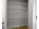Empty walk-in closet features wire shelving providing ample storage space at 1661 Indy Dr, North Charleston, SC 29405