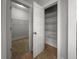 Dual closets with shelving and organizers provide ample storage at 1661 Indy Dr, North Charleston, SC 29405