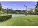 Well-maintained tennis courts surrounded by lush greenery, providing a serene and private playing experience at 1776 W Canning Dr, Mount Pleasant, SC 29466