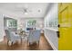 Bright living room featuring hardwood floors, plenty of natural light, and stylish decor at 1790 Brockington Ave, Charleston, SC 29407