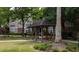 Relaxing outdoor gazebo with wooden benches, set within a well-maintained, grassy common area at 188 Midland Parkway # 110, Summerville, SC 29485
