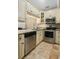 The well-equipped kitchen offers granite countertops, stainless steel appliances, and ample cabinet space at 188 Midland Parkway # 110, Summerville, SC 29485