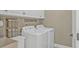 Functional laundry room with modern appliances and storage at 1985 Shields Ln, Mount Pleasant, SC 29466