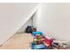 Unfinished attic space perfect for storage at 2017 Woodland Shores Rd, Charleston, SC 29412