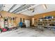 Spacious garage with ample storage and functional lighting at 2017 Woodland Shores Rd, Charleston, SC 29412
