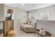 Cozy loft area featuring a comfortable chair and stylish furnishings, creating a relaxing living space at 240 Woodbrook Way, Moncks Corner, SC 29461