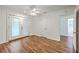 Bonus room with ceiling fan and a door to an adjacent room at 2736 Shadow Ln, North Charleston, SC 29406