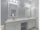 Bright bathroom features double vanity with large framed mirrors at 2948 Treadwell Street St, Mount Pleasant, SC 29466