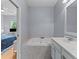Bathroom features a large soaking tub, single vanity and ensuite access at 2948 Treadwell Street St, Mount Pleasant, SC 29466