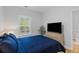 Modern bedroom featuring a TV, natural light, and sleek furnishings at 2948 Treadwell Street St, Mount Pleasant, SC 29466