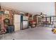 Enclosed patio featuring a brick wall, ceiling fan, and access to the backyard at 313 Houston Dr, Ladson, SC 29456