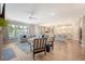 Spacious living room showcases stylish furniture, a ceiling fan, and an open floor plan at 3173 Hugh Bennett Dr, Johns Island, SC 29455