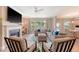 Inviting living room featuring a fireplace, plush seating, and an open layout with natural light at 3173 Hugh Bennett Dr, Johns Island, SC 29455