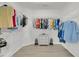 Spacious walk-in closet offering ample storage with shelving, hanging racks, and a dresser at 318 Oyster Bay Dr, Summerville, SC 29486