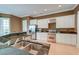 Stylish kitchen featuring granite countertops, stainless steel appliances, and white cabinets at 321 Bounty Ln, Charleston, SC 29412