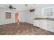 Bright, clean kitchen featuring white cabinets and updated appliances at 33 Elliott Ct, Walterboro, SC 29488