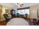 Inviting living room with comfortable seating, natural light, and a stylish ceiling fan at 344 Lantana Dr, Charleston, SC 29407