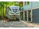 View of the garage with covered parking and an RV with an ATV under the raised beach house at 3738 Station Point Ct, Mount Pleasant, SC 29466