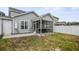 Backyard features a screened-in patio and fenced-in backyard at 3901 Poplar Grove Pl, Summerville, SC 29483