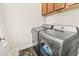 Laundry room with updated washer and dryer at 3901 Poplar Grove Pl, Summerville, SC 29483