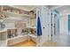 Well-organized pantry with ample shelving, baskets, and storage for food and kitchen essentials at 4292 Cloudmont Dr, Hollywood, SC 29449